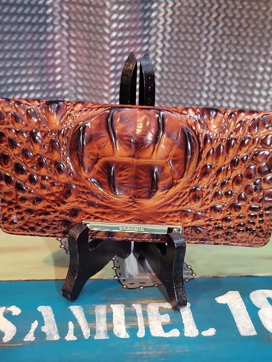 Brahmin Handbags - Brahmin Debra Crock-Embossed Leather Wallet